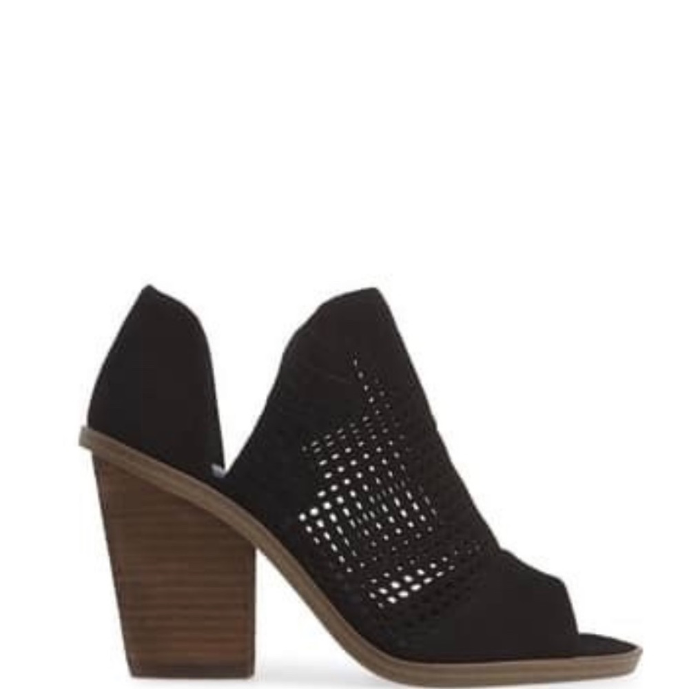 Vince Camuto Perforated Fritzey Peep Toe Booties